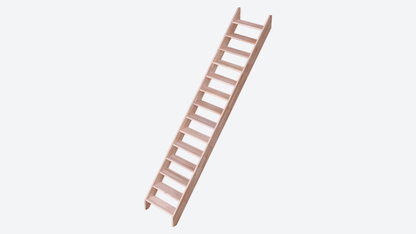 Miller’s staircase in kit – COTTAGE MEDIUM in beech 