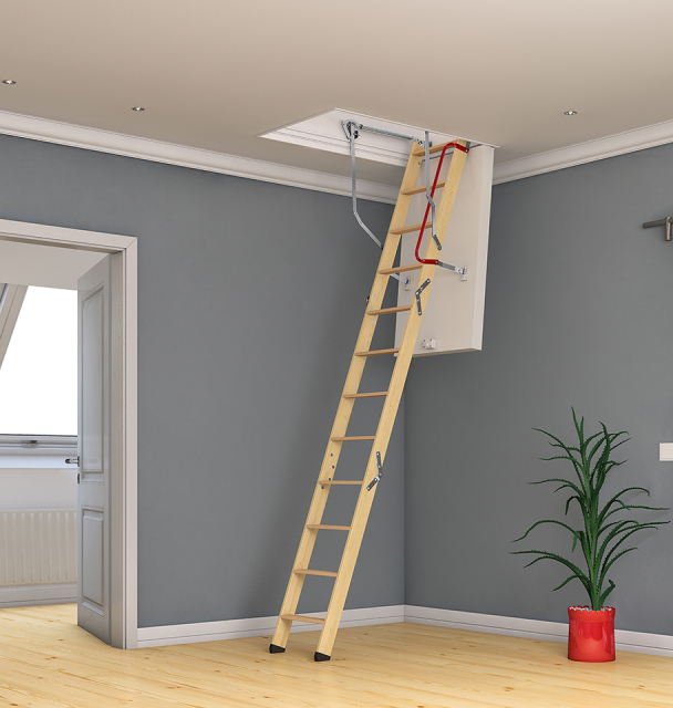 Loft ladder ISOCLIC PRO 76 