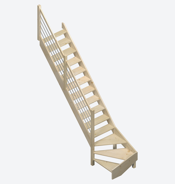 Escalera interior en kit – JURA 