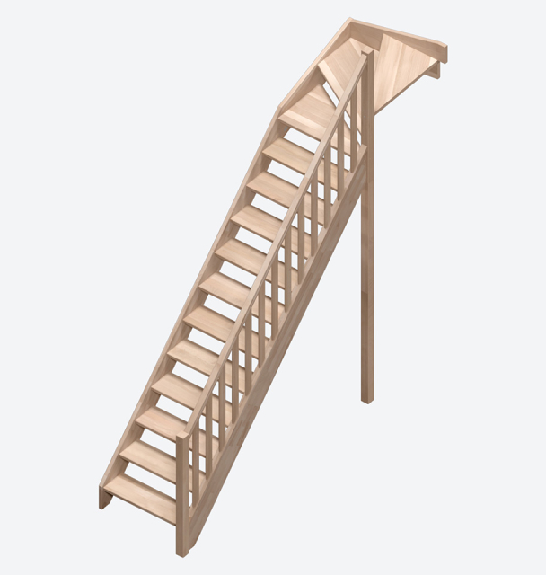 Escalera interior en kit – SAVOIE 