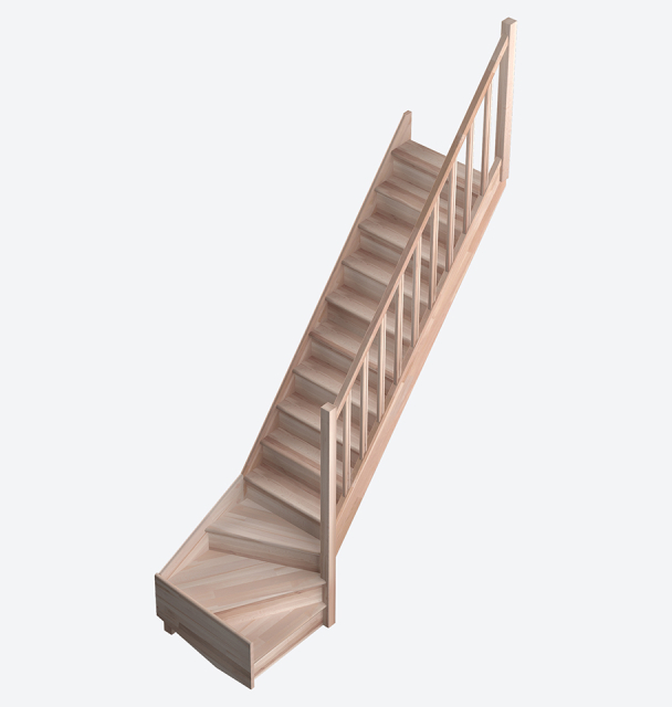 Escalera interior en kit - TRADI ECO 