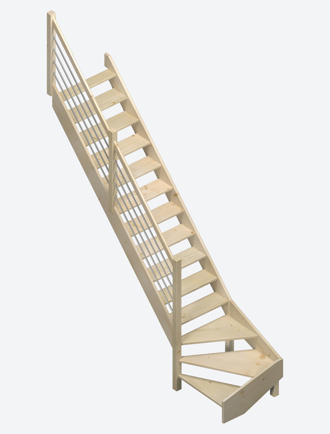Escalera interior en kit – JURA 