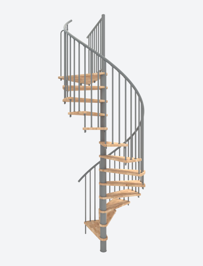 Escalera de caracol SIGMA Black