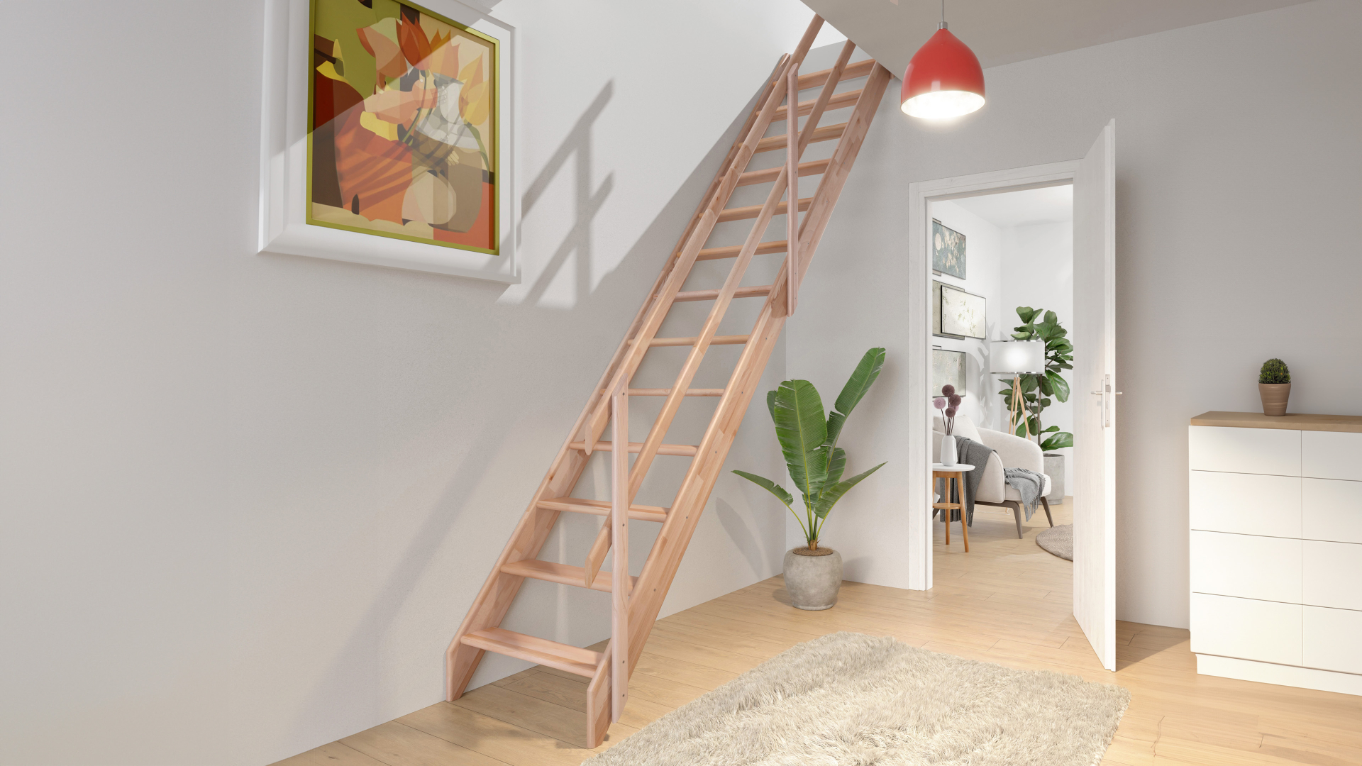 Escalier COTTAGE JUNIOR - hêtre
