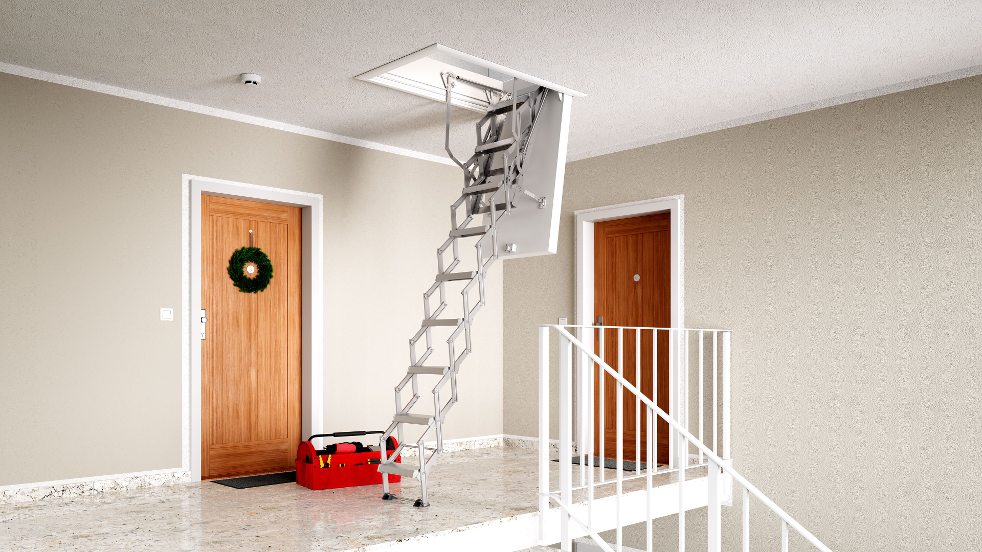 Loft ladder clickFIX® vario - Made to measure 