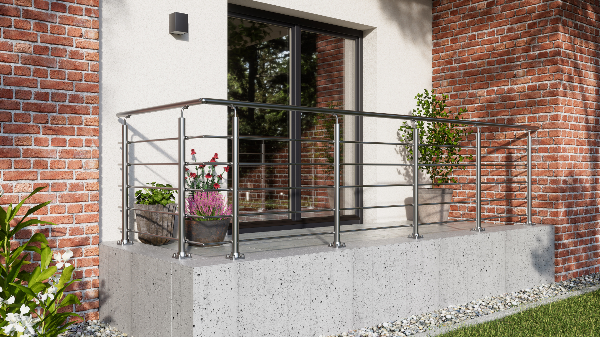 Balustrade kit NEW RONDO 