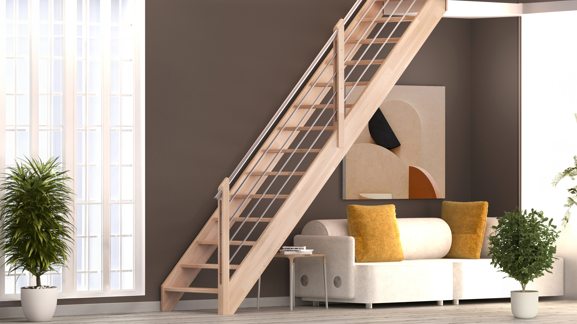 Internal staircase in kit – SAVOIE 