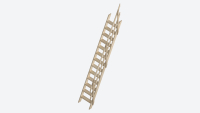 Mezzanine’s ladder in kit - COTTAGE PREMIUM 